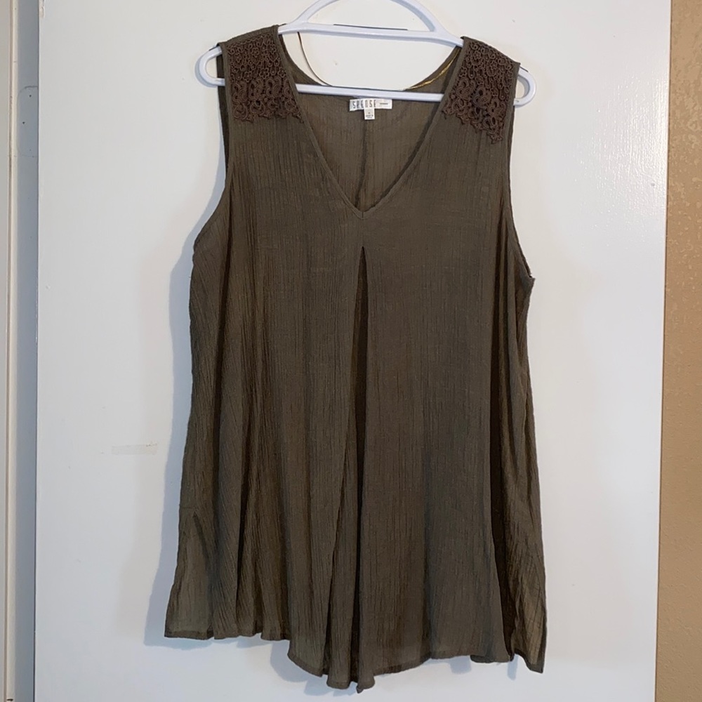 Women’s Olive Green Tank